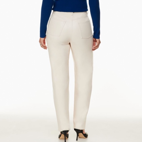 NWT Aritzia Wilfred The Melina Pant Tall, Birch, size 8 - Picture 4 of 8
